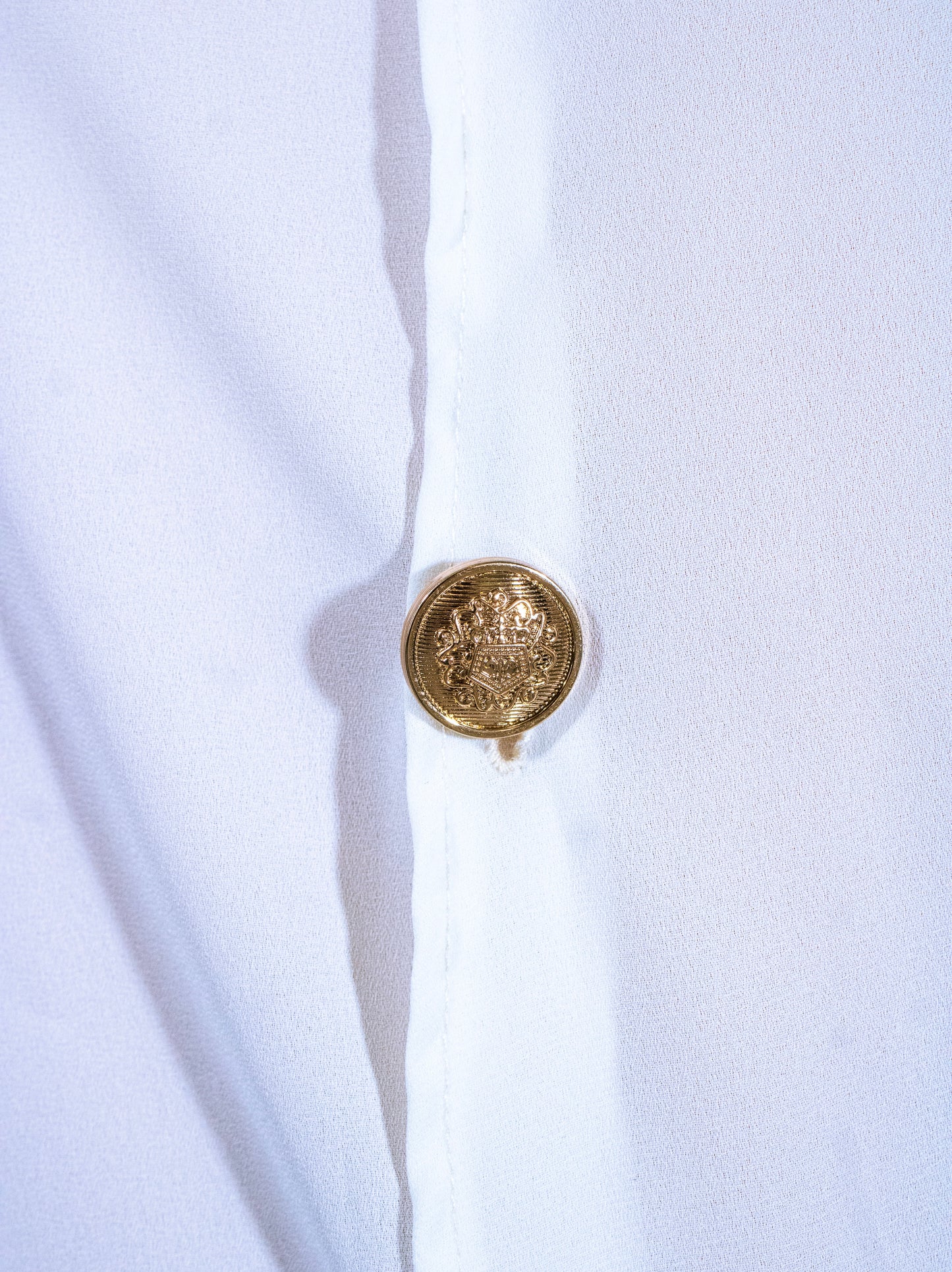 short sleeve double collared dress shirt