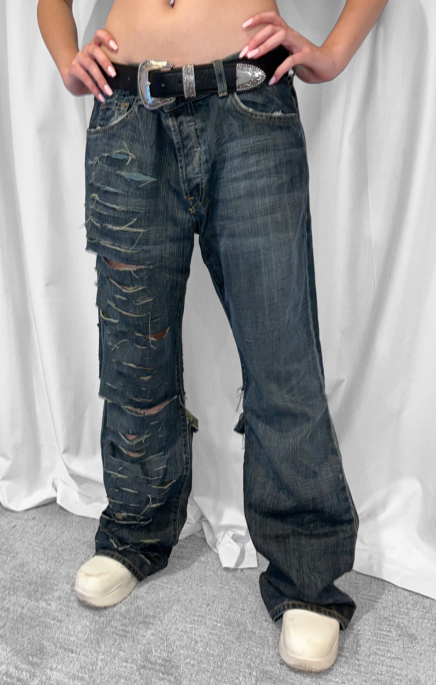 dark wash jeans