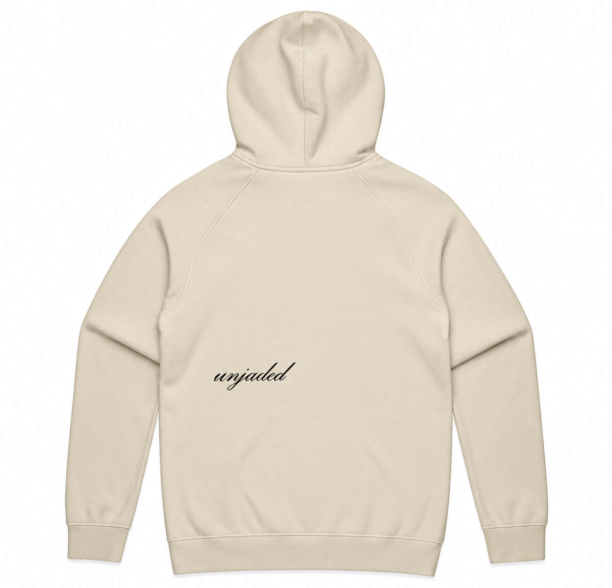 goodluck horseshoe hoodie sand