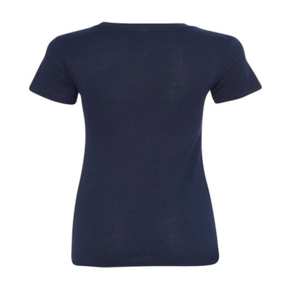 new york fitted tee navy