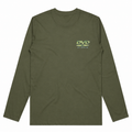 DVD long sleeve tee olive