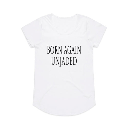 born again fitted tee