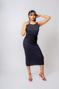 robe midi noire