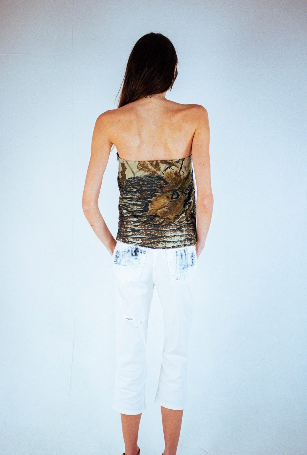 realtree strapless top