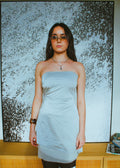 frost strapless mini dress
