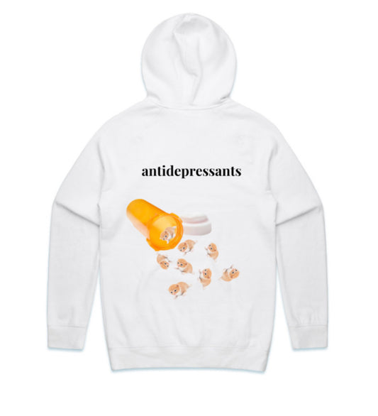 antidepressant meow hoodie