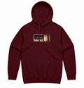 matchbox hoodie burgundy