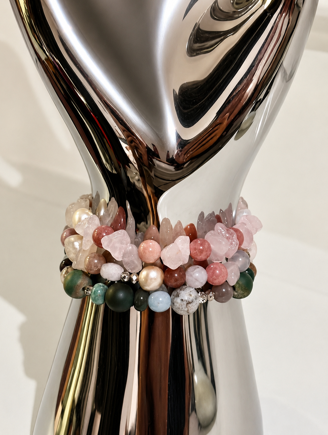 custom stone bracelet