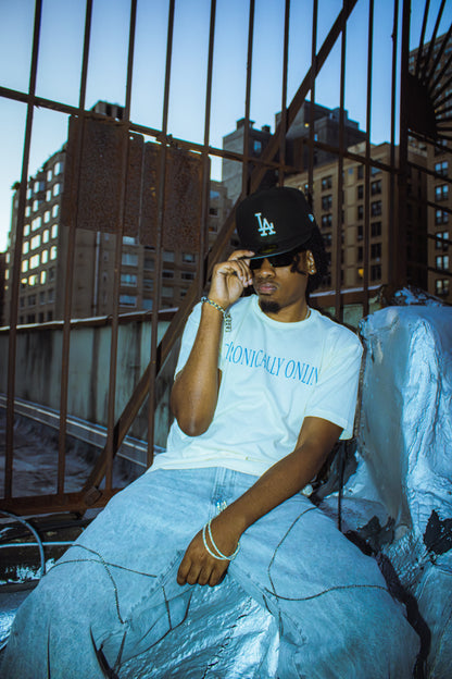 chronically online tee