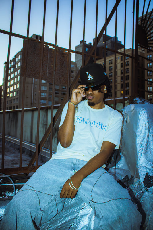 chronically online tee